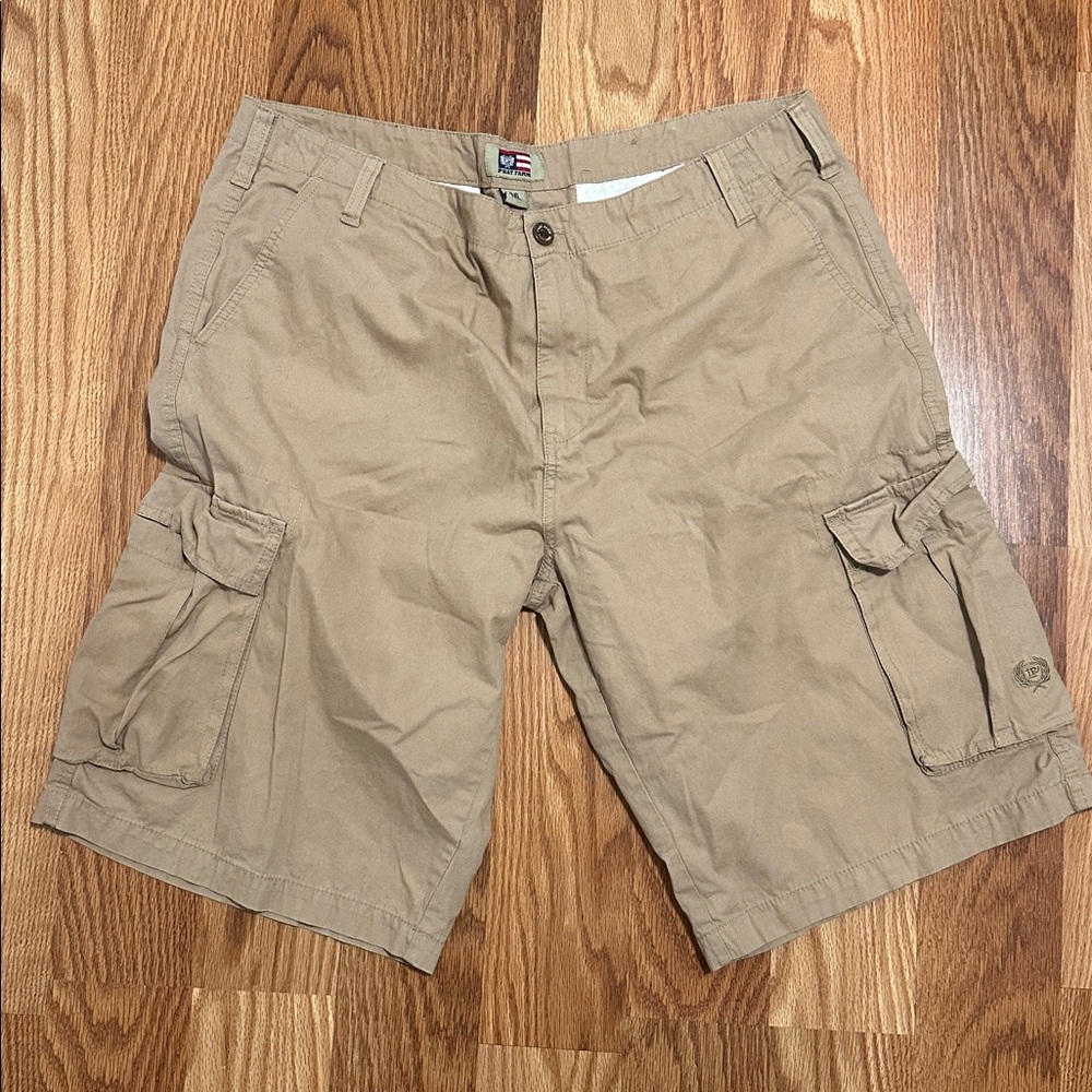 Phat Farm Men's Cargo Shorts - Tan